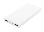 STREETZ PB-817 Power bank, 10.000mAh, hvid