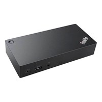 Lenovo 40AS0090EU notebook dock/port replicator Wired USB 3.0 (3.1 Gen 1) Type-C Black