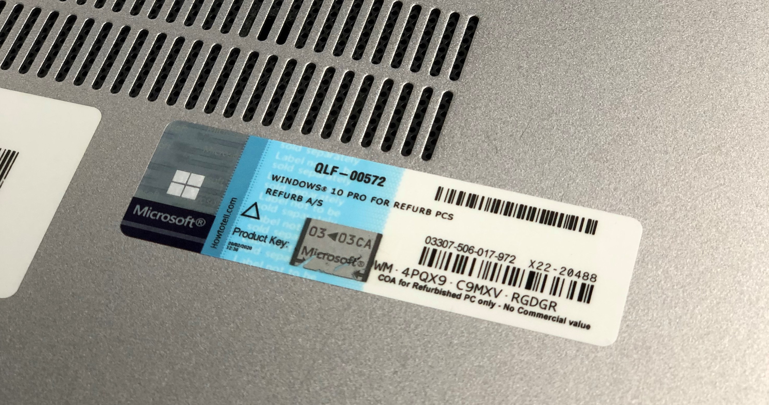 Hvordan indtaster jeg Windows 10-licensnøglen?
