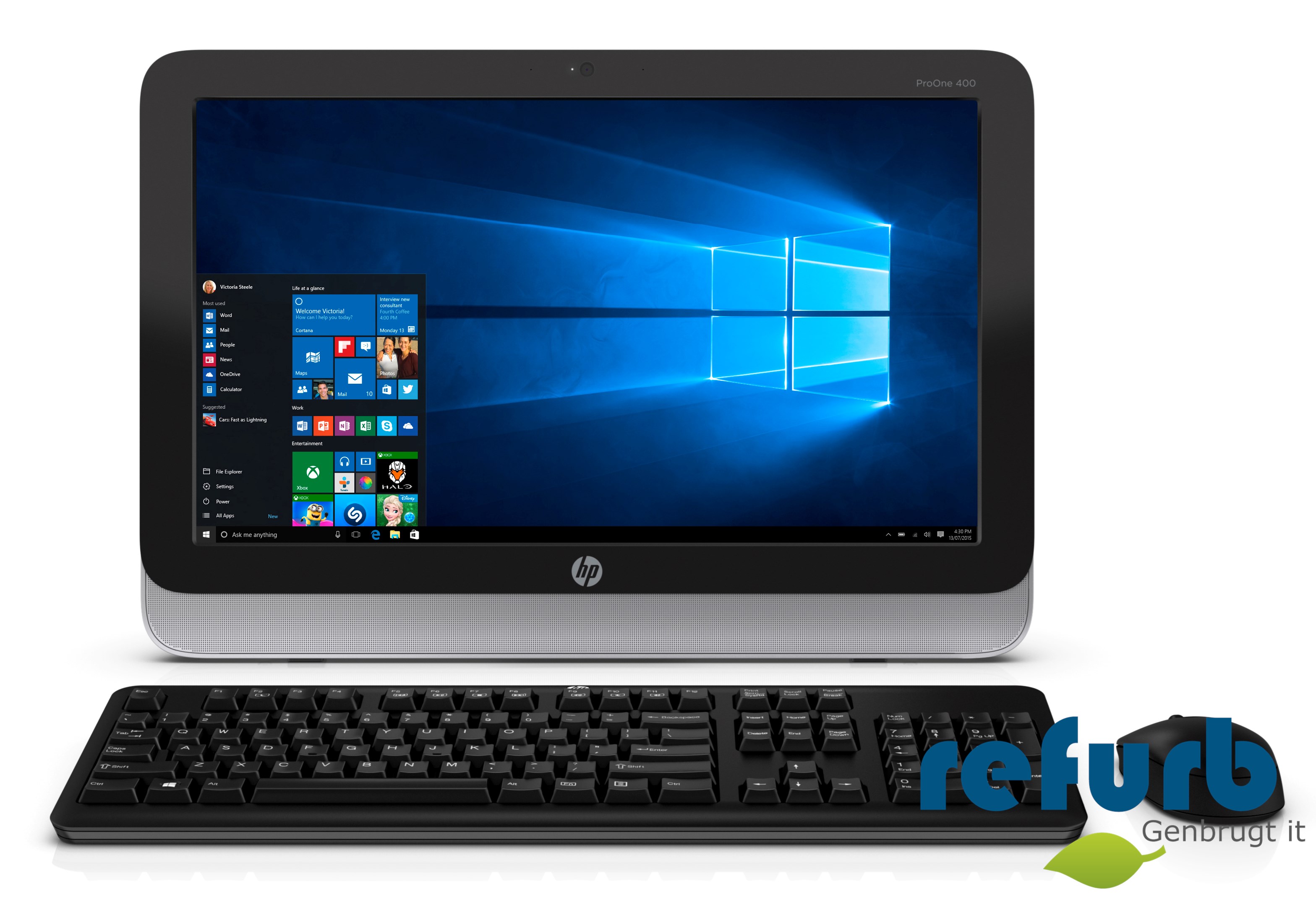 HP ProOne 400 G1 Touch - All-in-one PC med touch-skærm lav pris